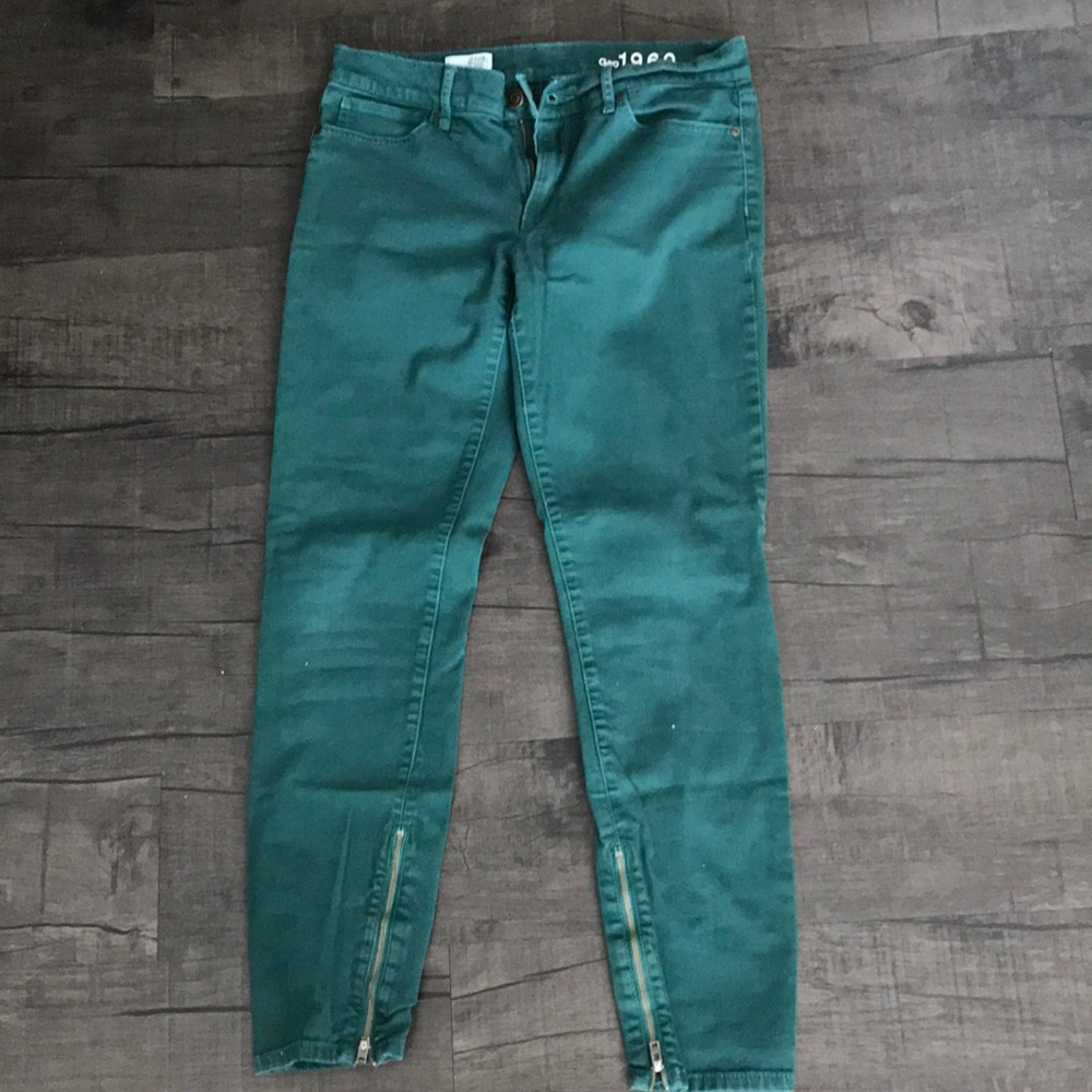Gap green jeans